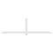 Ekena Millwork Eugene Architectural Grade PVC Gable Bracket, 108"W x 31 1/2"H x 2"D x 4"F, 7/12 Pitch GBP108X32X0204EUG00 - alternate 3